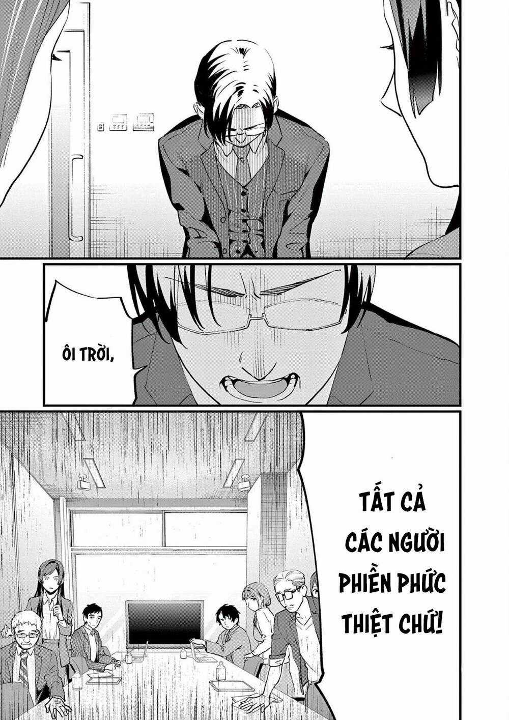 Người Cha Chủ Tịch Đột Nhiên Mất Tích, Tôi Phải Gánh Vác Dự Án Hàng Tỷ Với Ba Nữ Nhân Viên Chapter 2 trang 37