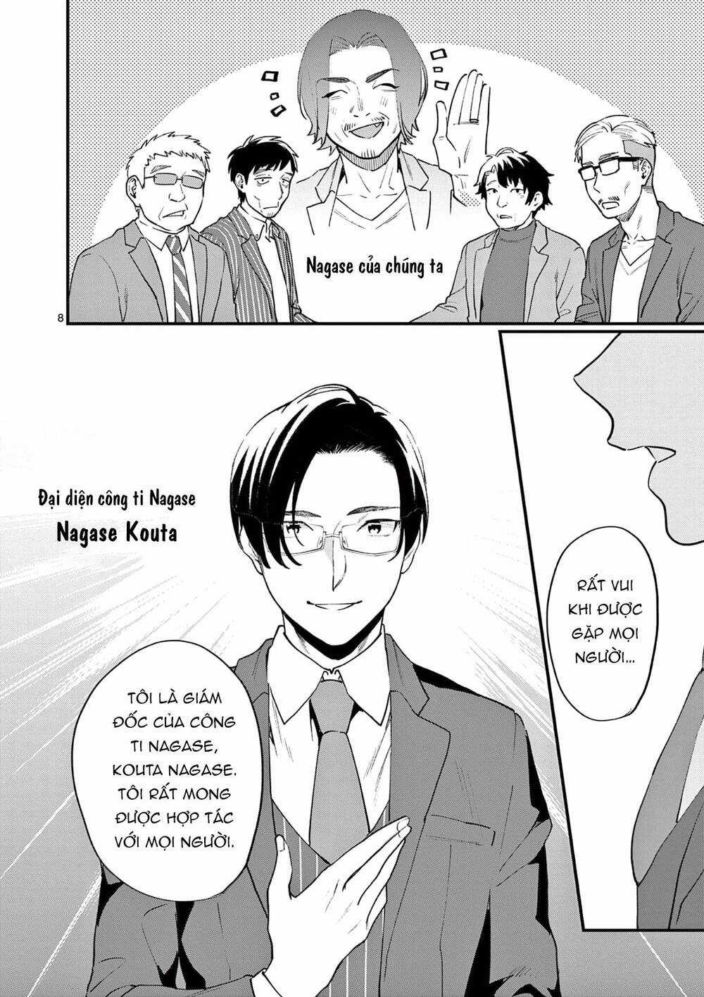 Người Cha Chủ Tịch Đột Nhiên Mất Tích, Tôi Phải Gánh Vác Dự Án Hàng Tỷ Với Ba Nữ Nhân Viên Chapter 2 trang 8