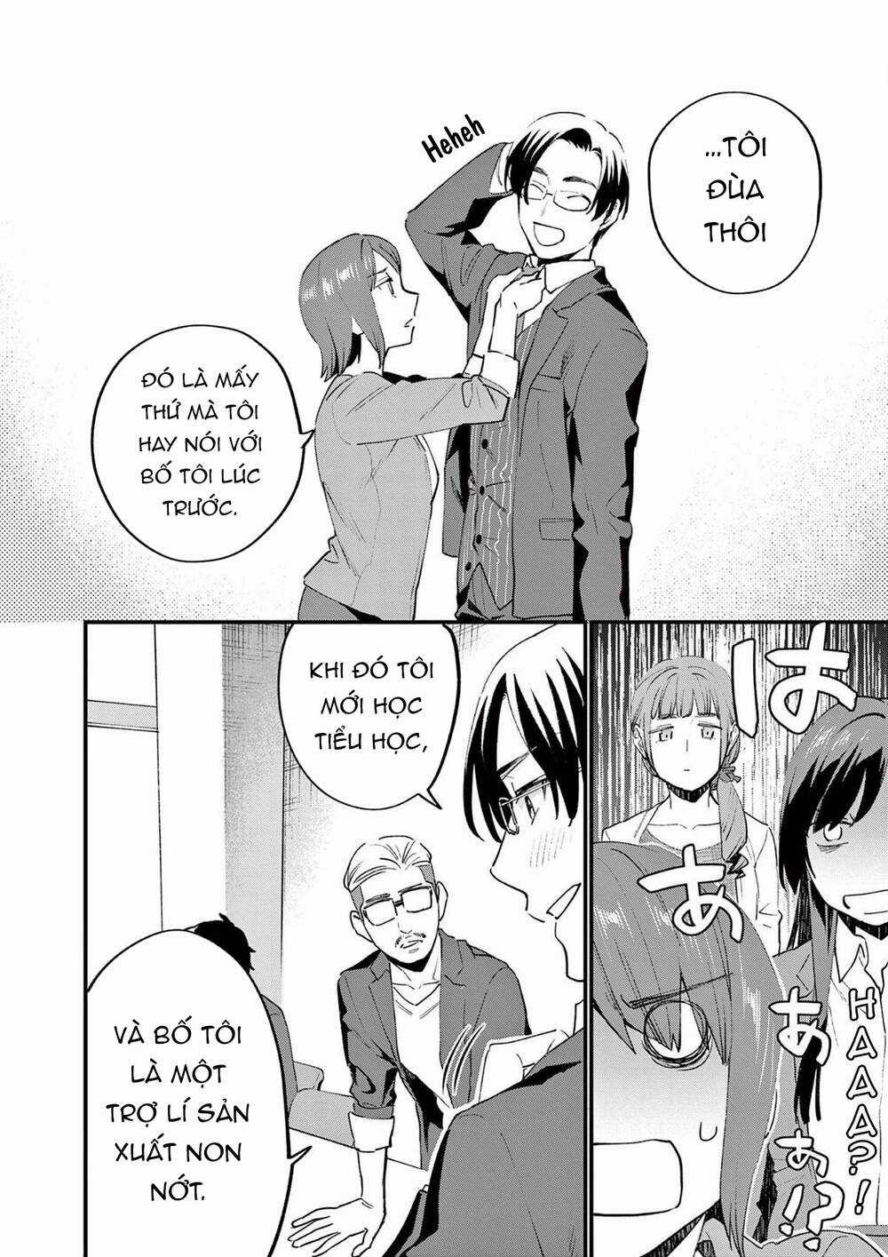 Người Cha Chủ Tịch Đột Nhiên Mất Tích, Tôi Phải Gánh Vác Dự Án Hàng Tỷ Với Ba Nữ Nhân Viên Chapter 3 trang 4