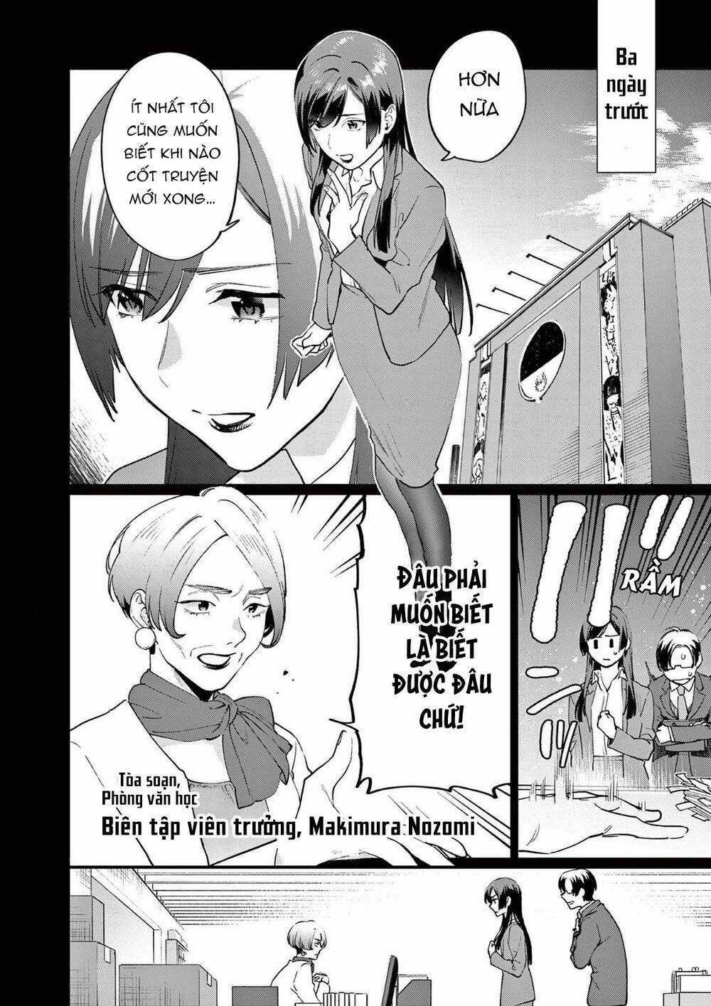 Người Cha Chủ Tịch Đột Nhiên Mất Tích, Tôi Phải Gánh Vác Dự Án Hàng Tỷ Với Ba Nữ Nhân Viên Chapter 4 trang 18