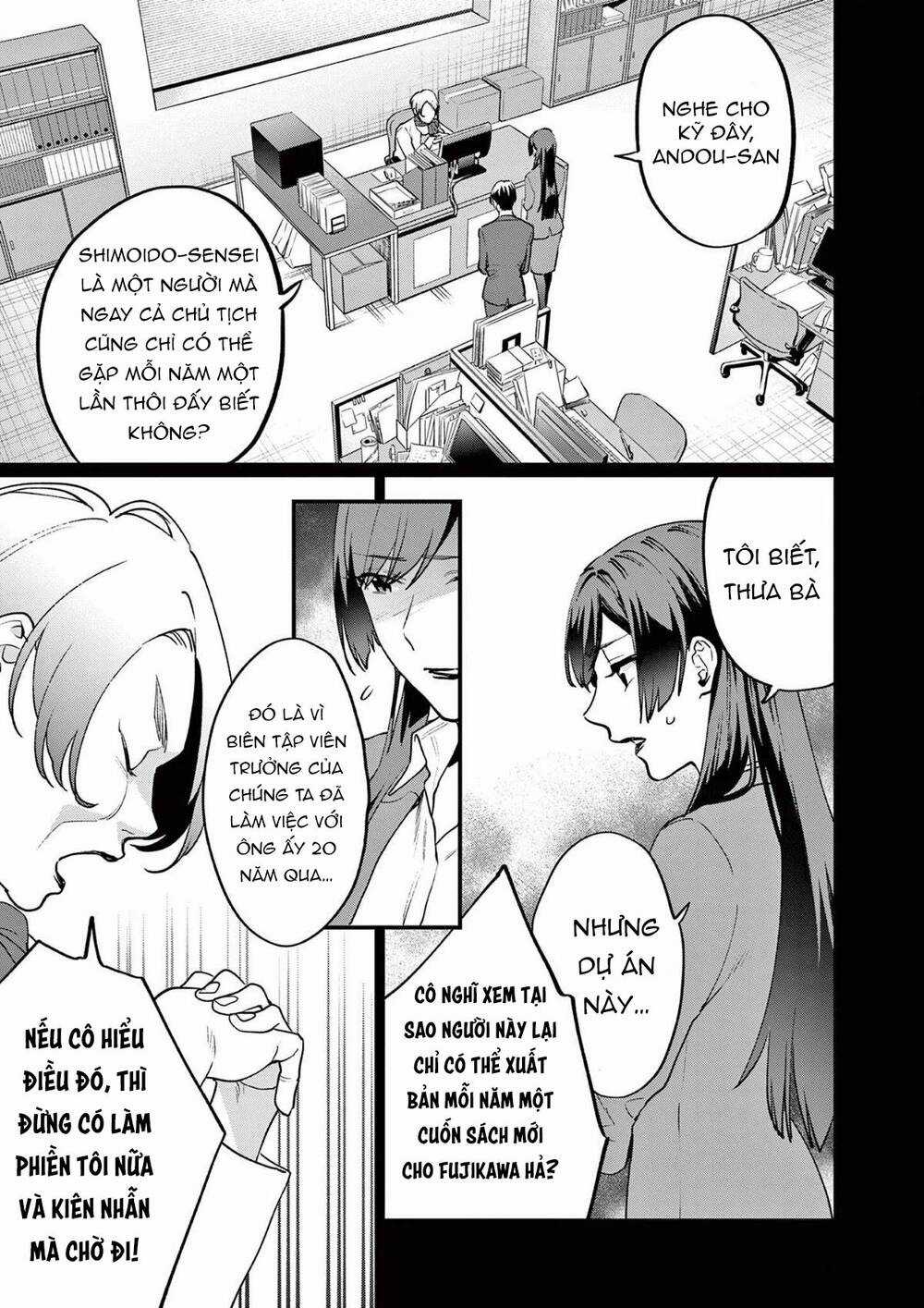 Người Cha Chủ Tịch Đột Nhiên Mất Tích, Tôi Phải Gánh Vác Dự Án Hàng Tỷ Với Ba Nữ Nhân Viên Chapter 4 trang 19