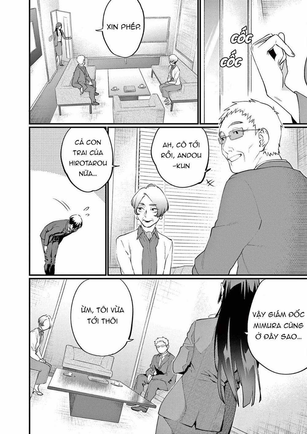 Người Cha Chủ Tịch Đột Nhiên Mất Tích, Tôi Phải Gánh Vác Dự Án Hàng Tỷ Với Ba Nữ Nhân Viên Chapter 4 trang 26