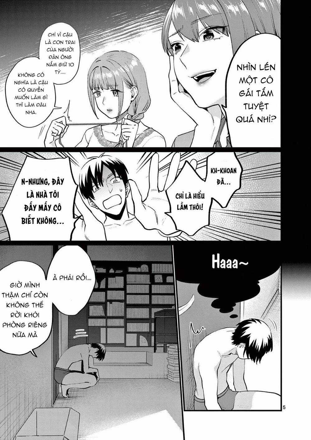 Người Cha Chủ Tịch Đột Nhiên Mất Tích, Tôi Phải Gánh Vác Dự Án Hàng Tỷ Với Ba Nữ Nhân Viên Chapter 4 trang 5