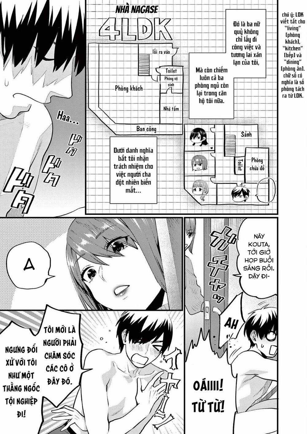 Người Cha Chủ Tịch Đột Nhiên Mất Tích, Tôi Phải Gánh Vác Dự Án Hàng Tỷ Với Ba Nữ Nhân Viên Chapter 4 trang 7