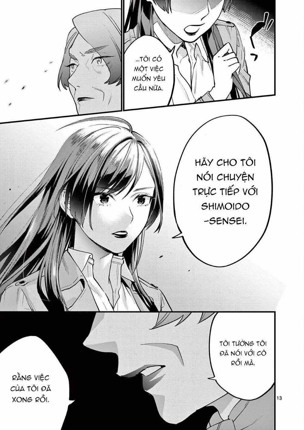 Người Cha Chủ Tịch Đột Nhiên Mất Tích, Tôi Phải Gánh Vác Dự Án Hàng Tỷ Với Ba Nữ Nhân Viên Chapter 5 trang 13