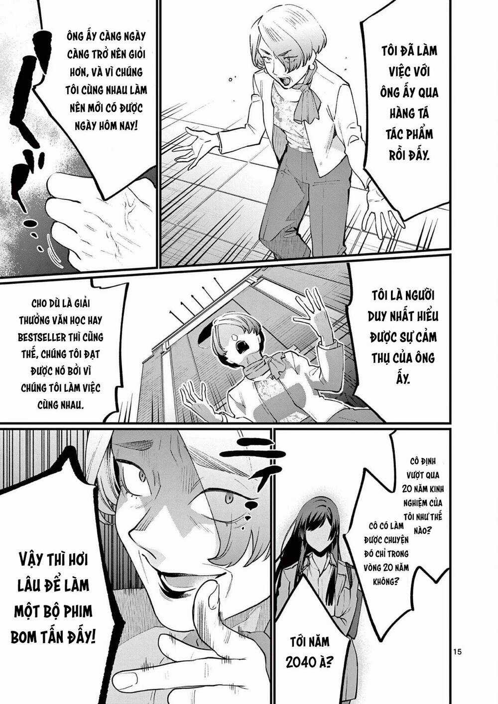 Người Cha Chủ Tịch Đột Nhiên Mất Tích, Tôi Phải Gánh Vác Dự Án Hàng Tỷ Với Ba Nữ Nhân Viên Chapter 5 trang 15