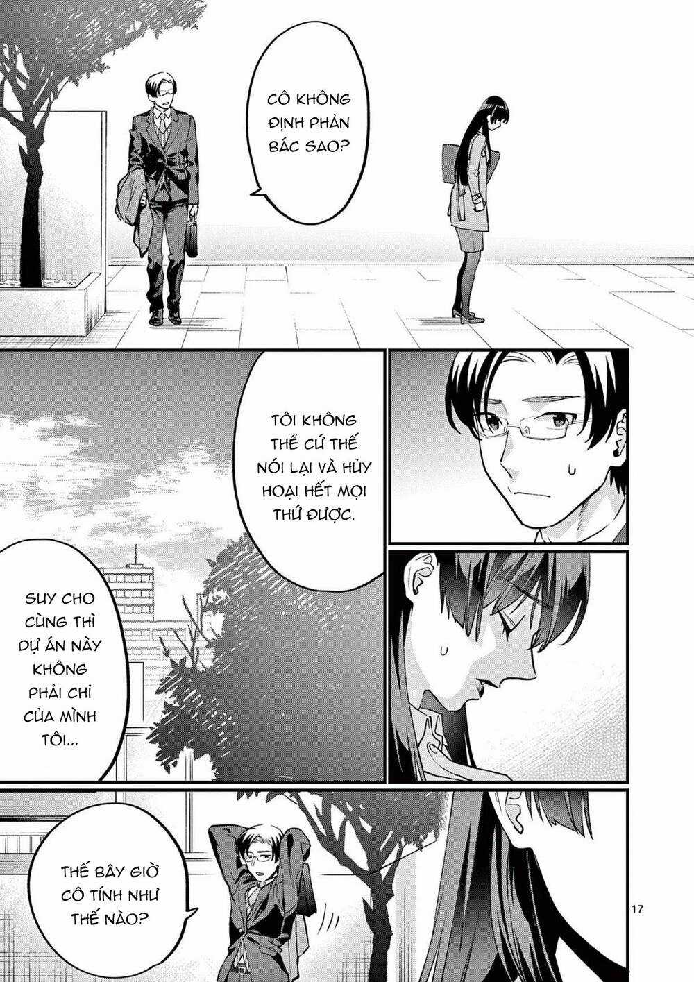 Người Cha Chủ Tịch Đột Nhiên Mất Tích, Tôi Phải Gánh Vác Dự Án Hàng Tỷ Với Ba Nữ Nhân Viên Chapter 5 trang 17