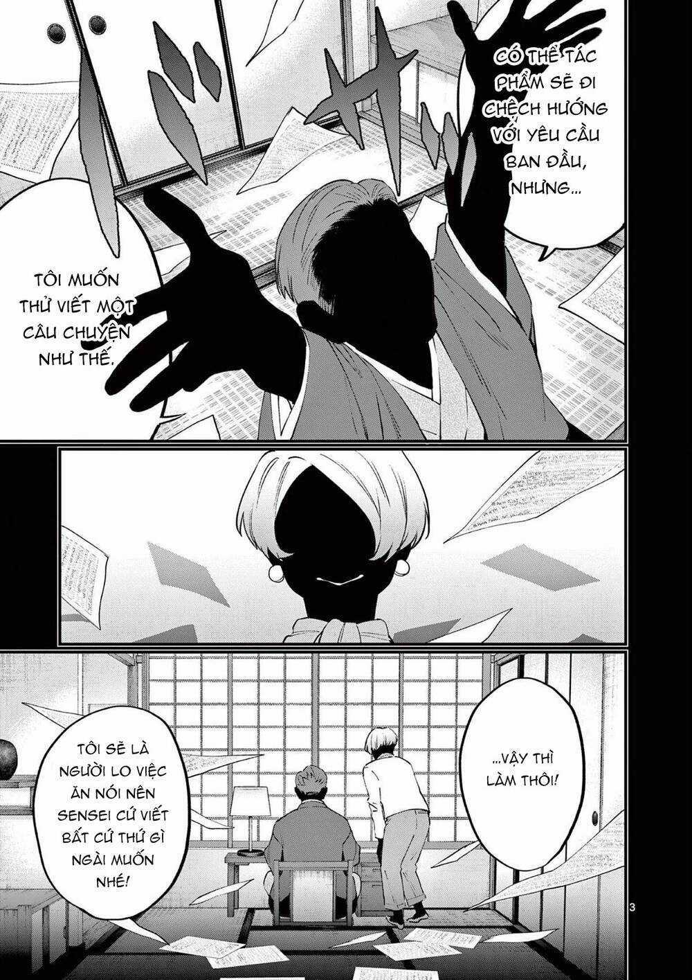 Người Cha Chủ Tịch Đột Nhiên Mất Tích, Tôi Phải Gánh Vác Dự Án Hàng Tỷ Với Ba Nữ Nhân Viên Chapter 5 trang 3