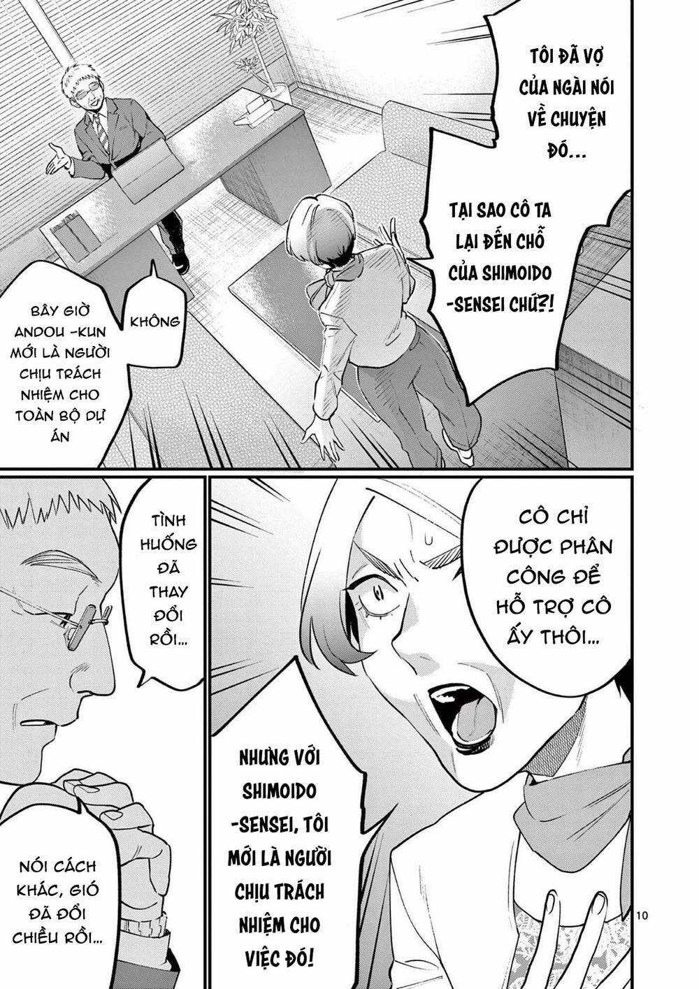 Người Cha Chủ Tịch Đột Nhiên Mất Tích, Tôi Phải Gánh Vác Dự Án Hàng Tỷ Với Ba Nữ Nhân Viên Chapter 6 trang 10