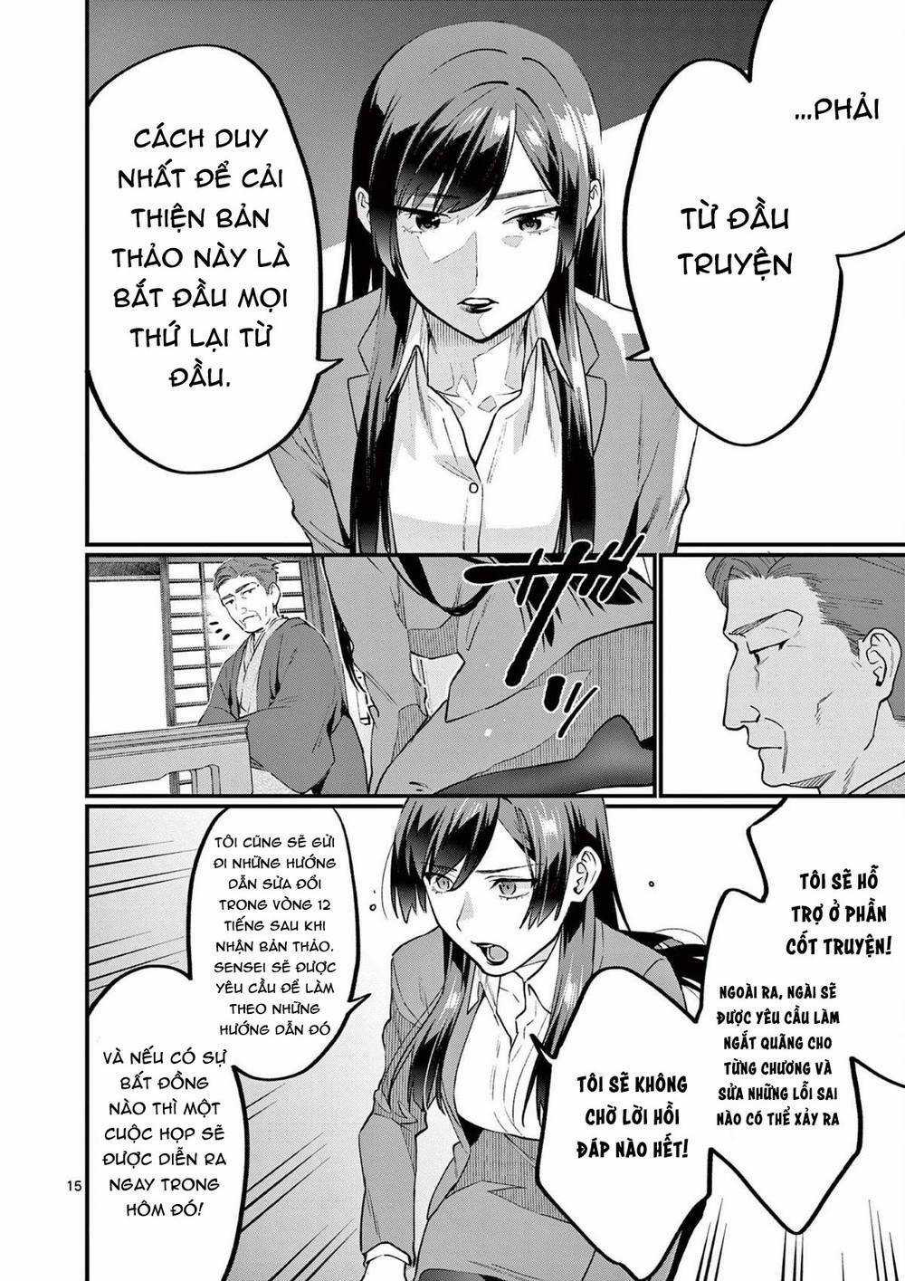 Người Cha Chủ Tịch Đột Nhiên Mất Tích, Tôi Phải Gánh Vác Dự Án Hàng Tỷ Với Ba Nữ Nhân Viên Chapter 6 trang 15