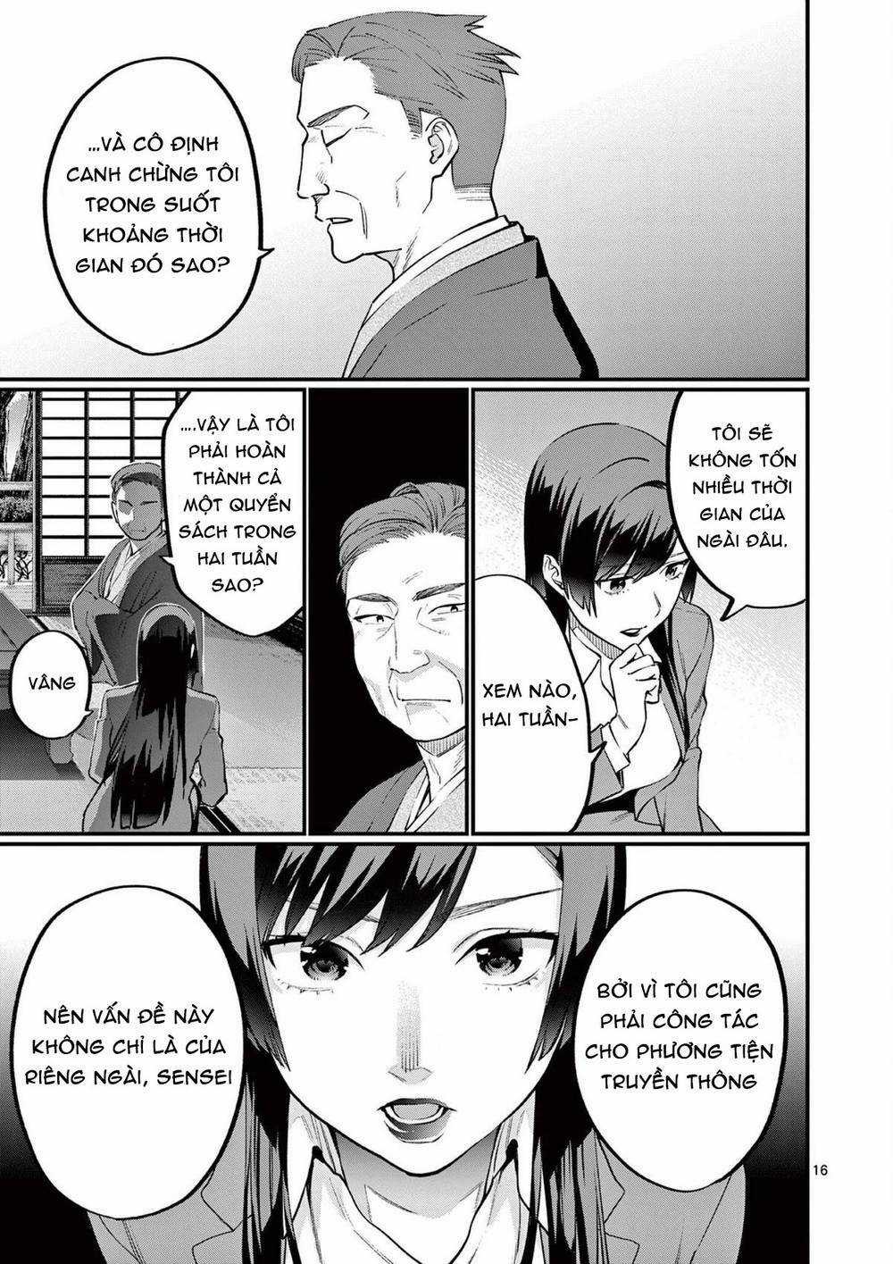 Người Cha Chủ Tịch Đột Nhiên Mất Tích, Tôi Phải Gánh Vác Dự Án Hàng Tỷ Với Ba Nữ Nhân Viên Chapter 6 trang 16