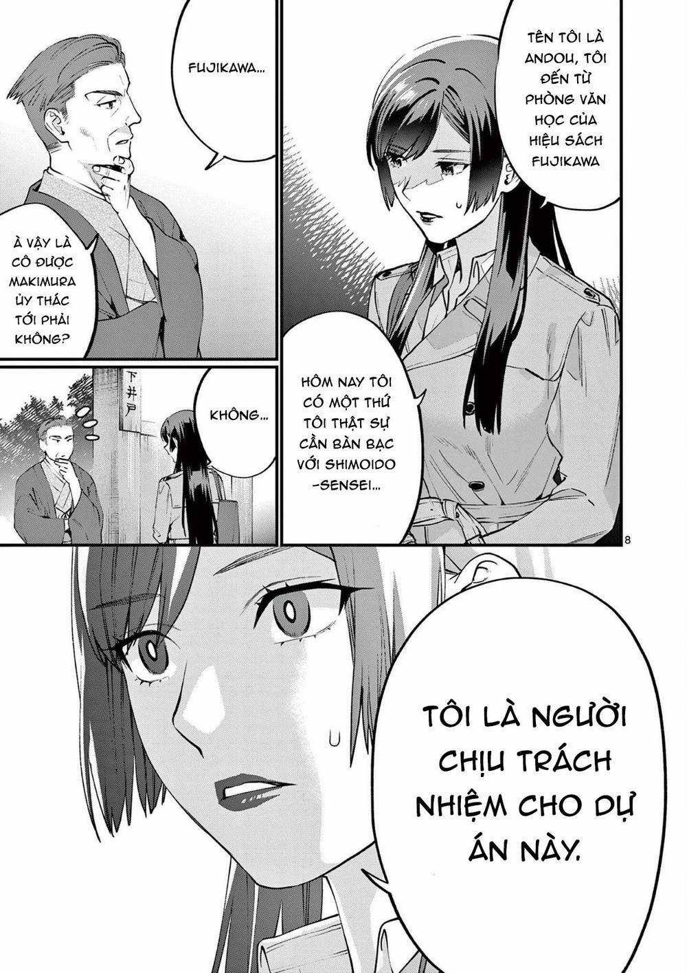 Người Cha Chủ Tịch Đột Nhiên Mất Tích, Tôi Phải Gánh Vác Dự Án Hàng Tỷ Với Ba Nữ Nhân Viên Chapter 6 trang 8