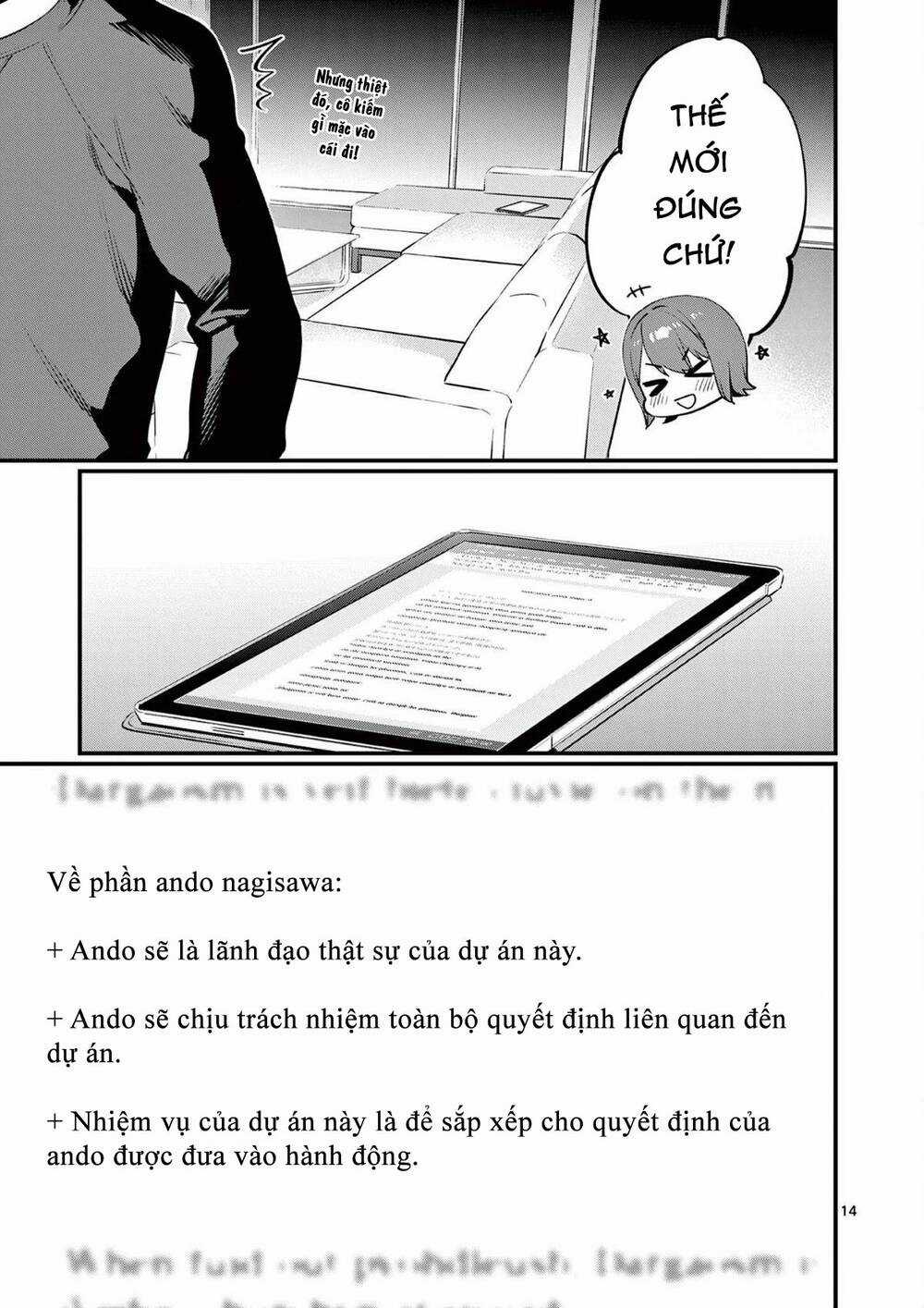 Người Cha Chủ Tịch Đột Nhiên Mất Tích, Tôi Phải Gánh Vác Dự Án Hàng Tỷ Với Ba Nữ Nhân Viên Chapter 7 trang 14