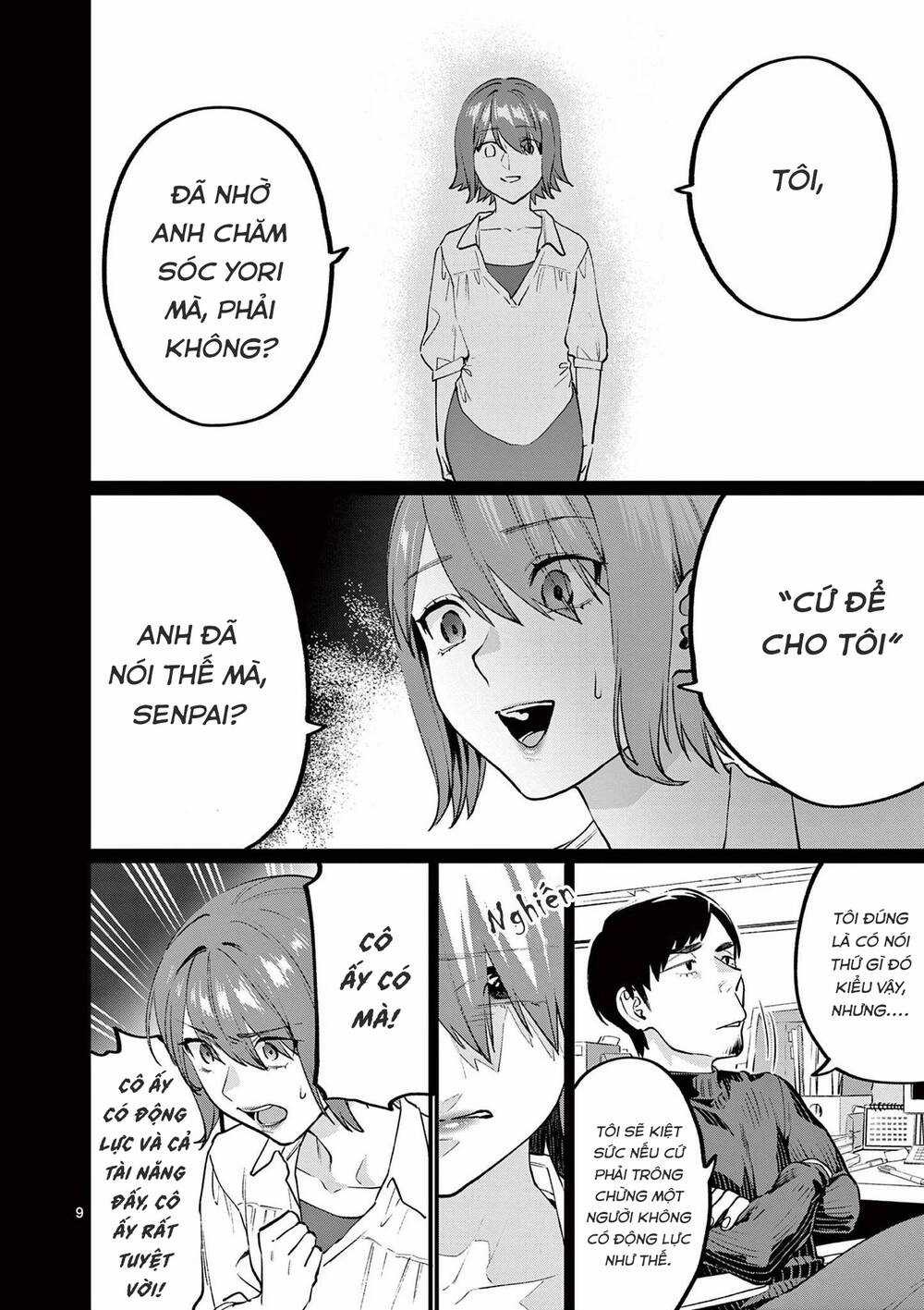 Người Cha Chủ Tịch Đột Nhiên Mất Tích, Tôi Phải Gánh Vác Dự Án Hàng Tỷ Với Ba Nữ Nhân Viên Chapter 9 trang 10