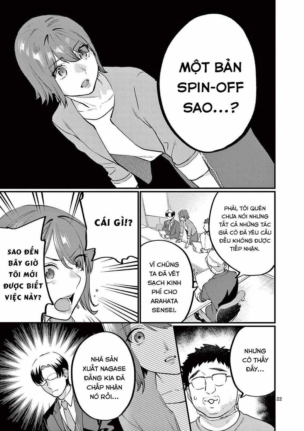 Người Cha Chủ Tịch Đột Nhiên Mất Tích, Tôi Phải Gánh Vác Dự Án Hàng Tỷ Với Ba Nữ Nhân Viên Chapter 9 trang 23