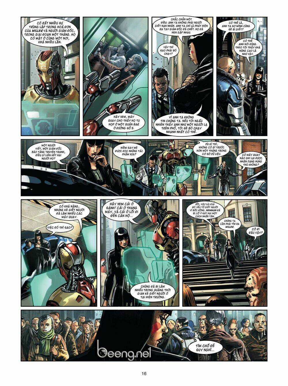 Người Cơ Giới - Androids Chapter 1 trang 13