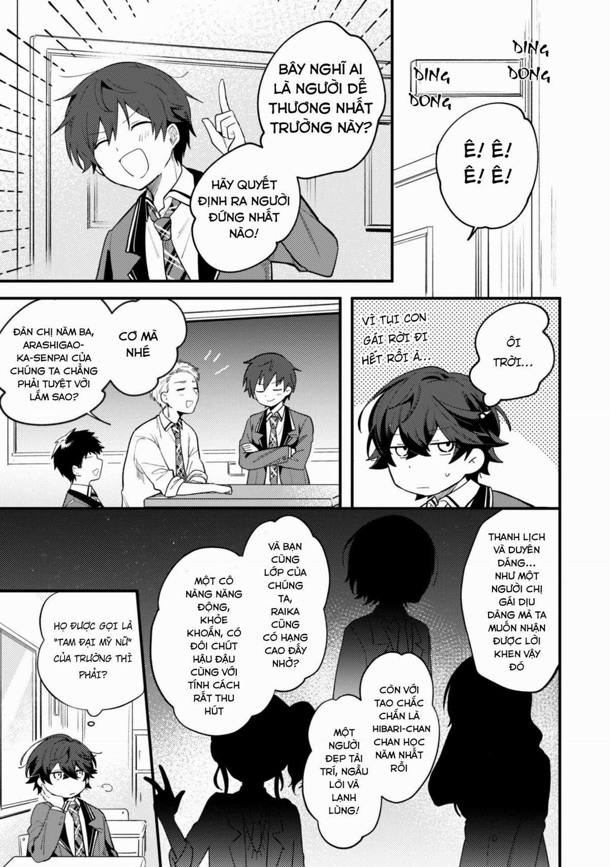 Người “dễ thương” nhất thế giới là Amamiya, đứng thứ hai là tôi. Chapter 1 trang 11