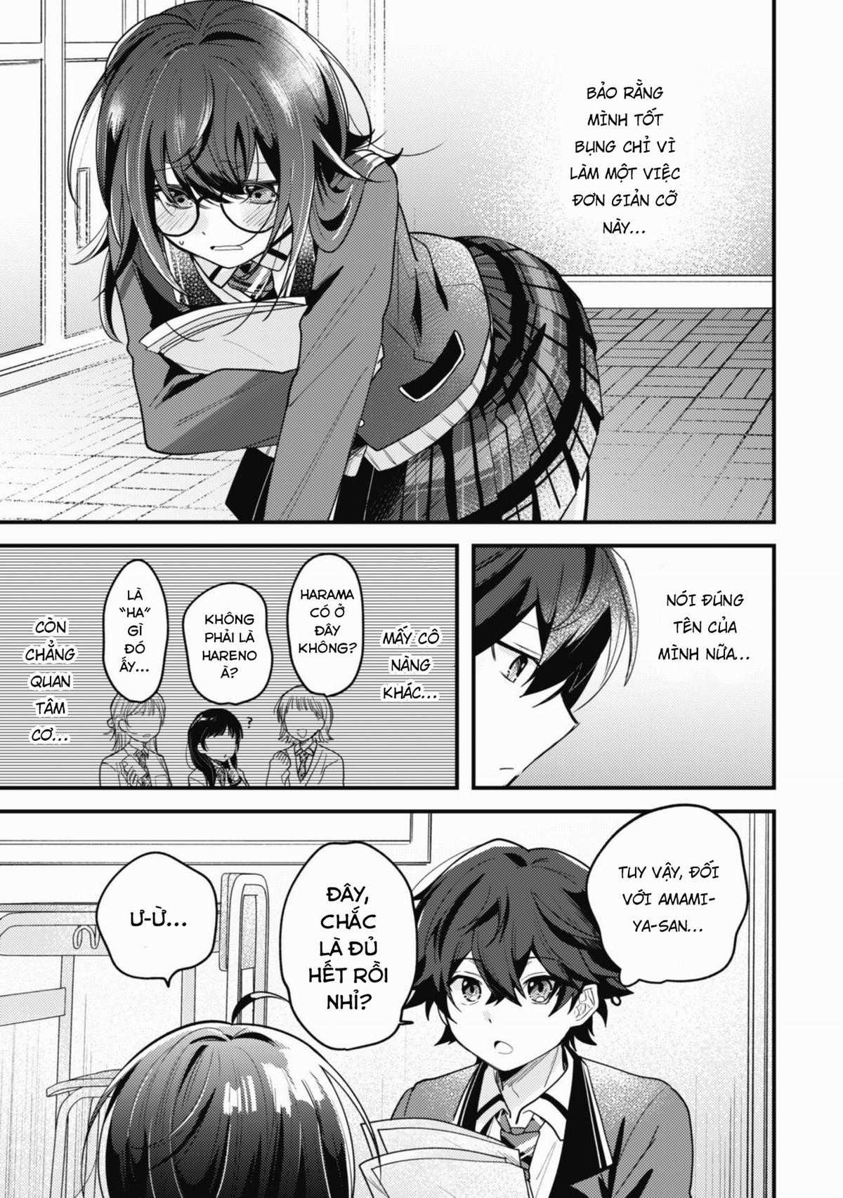 Người “dễ thương” nhất thế giới là Amamiya, đứng thứ hai là tôi. Chapter 1 trang 25