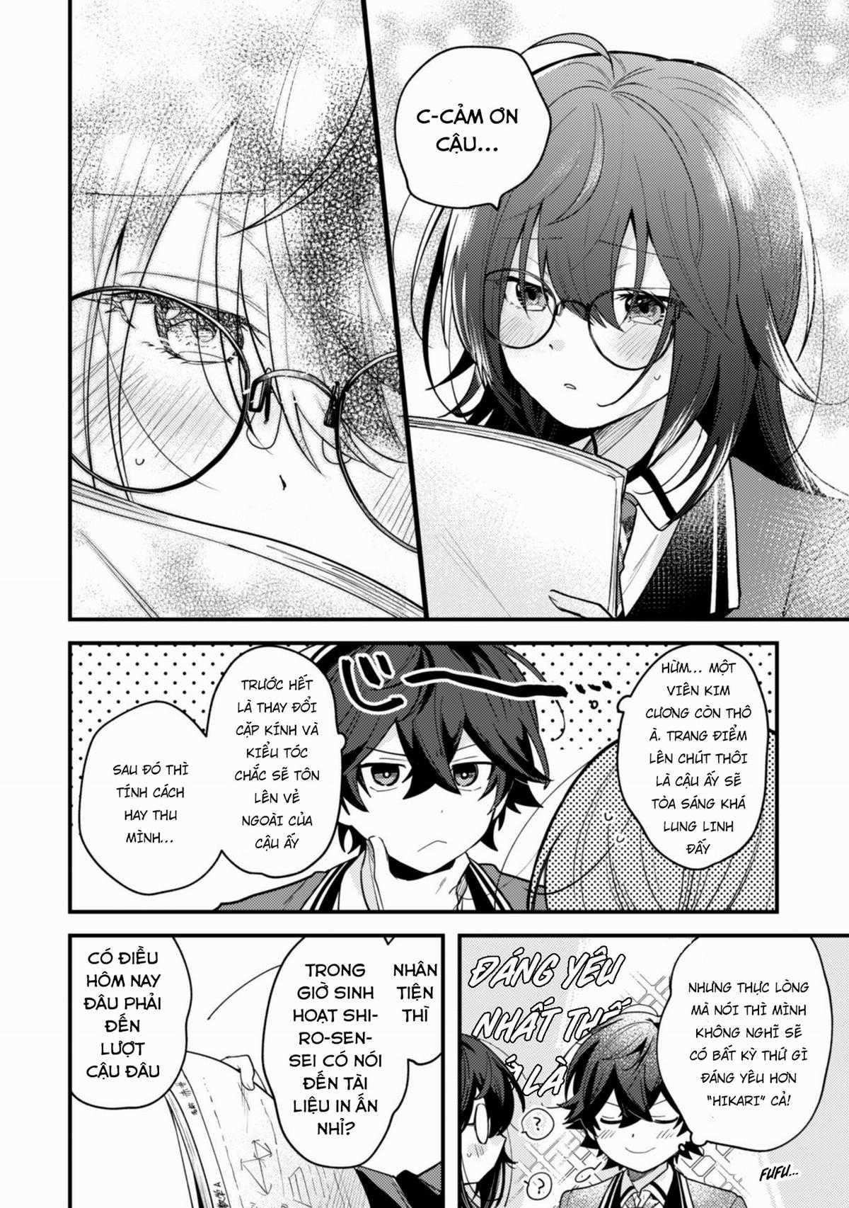 Người “dễ thương” nhất thế giới là Amamiya, đứng thứ hai là tôi. Chapter 1 trang 26