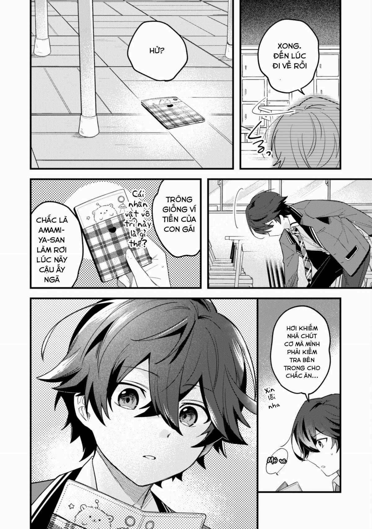 Người “dễ thương” nhất thế giới là Amamiya, đứng thứ hai là tôi. Chapter 1 trang 32