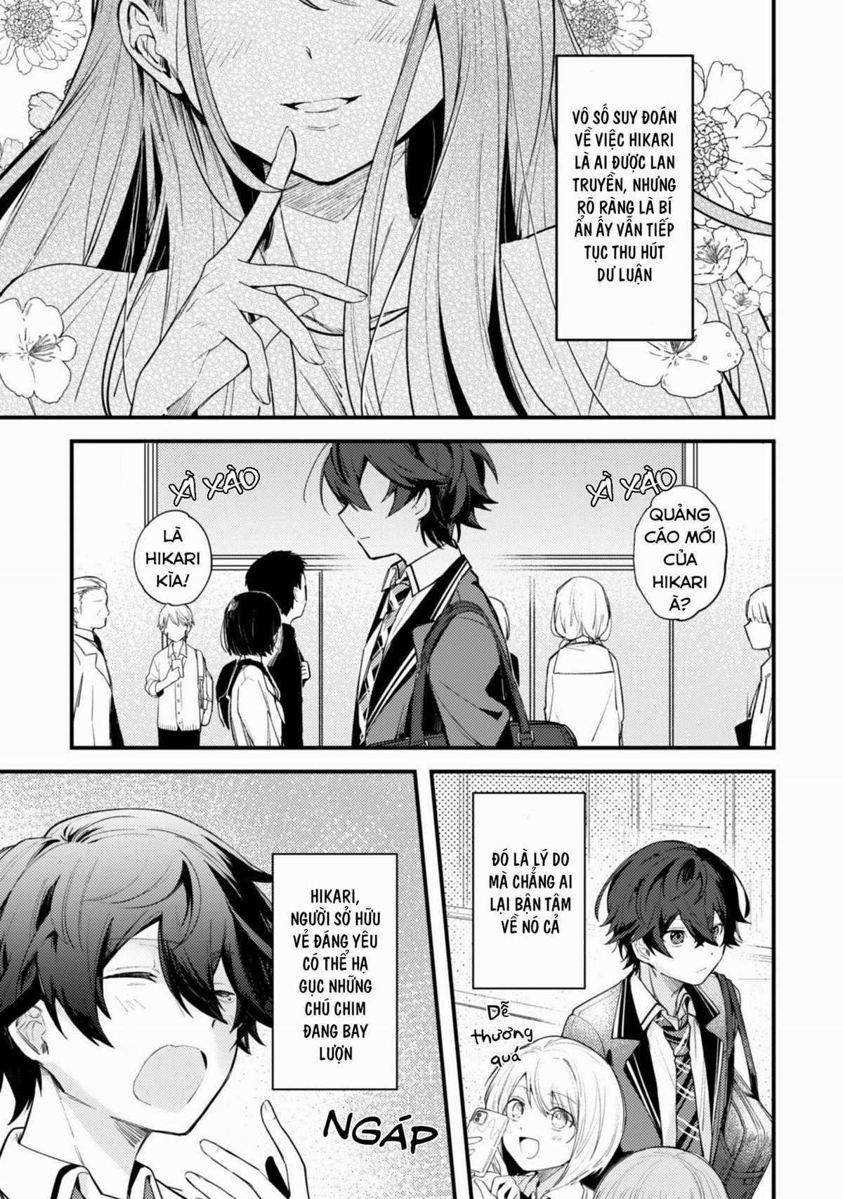 Người “dễ thương” nhất thế giới là Amamiya, đứng thứ hai là tôi. Chapter 1 trang 9