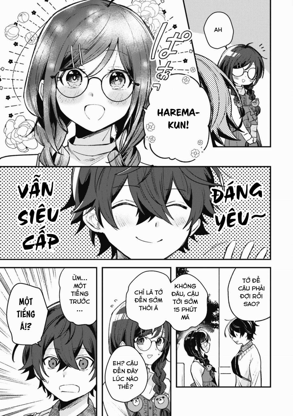 Người “dễ thương” nhất thế giới là Amamiya, đứng thứ hai là tôi. Chapter 3 trang 15