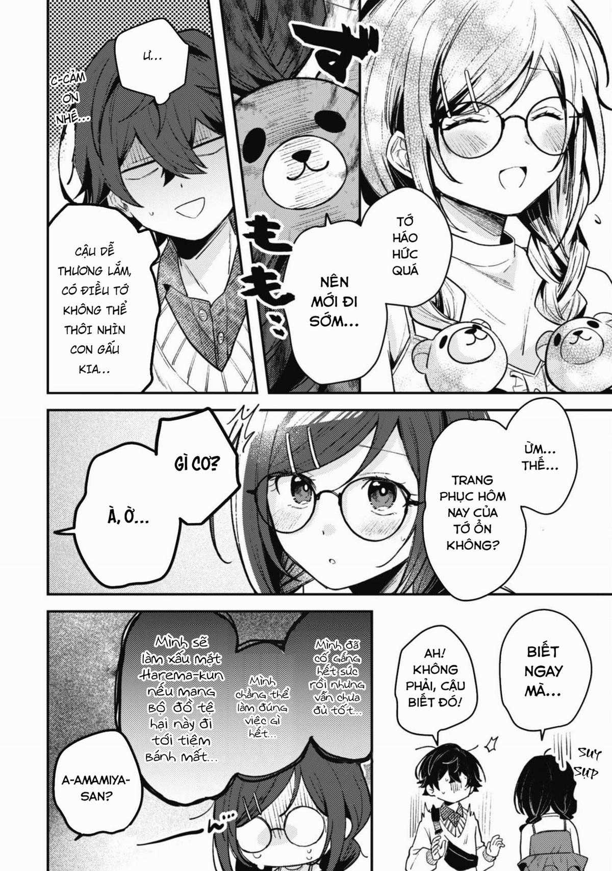 Người “dễ thương” nhất thế giới là Amamiya, đứng thứ hai là tôi. Chapter 3 trang 16