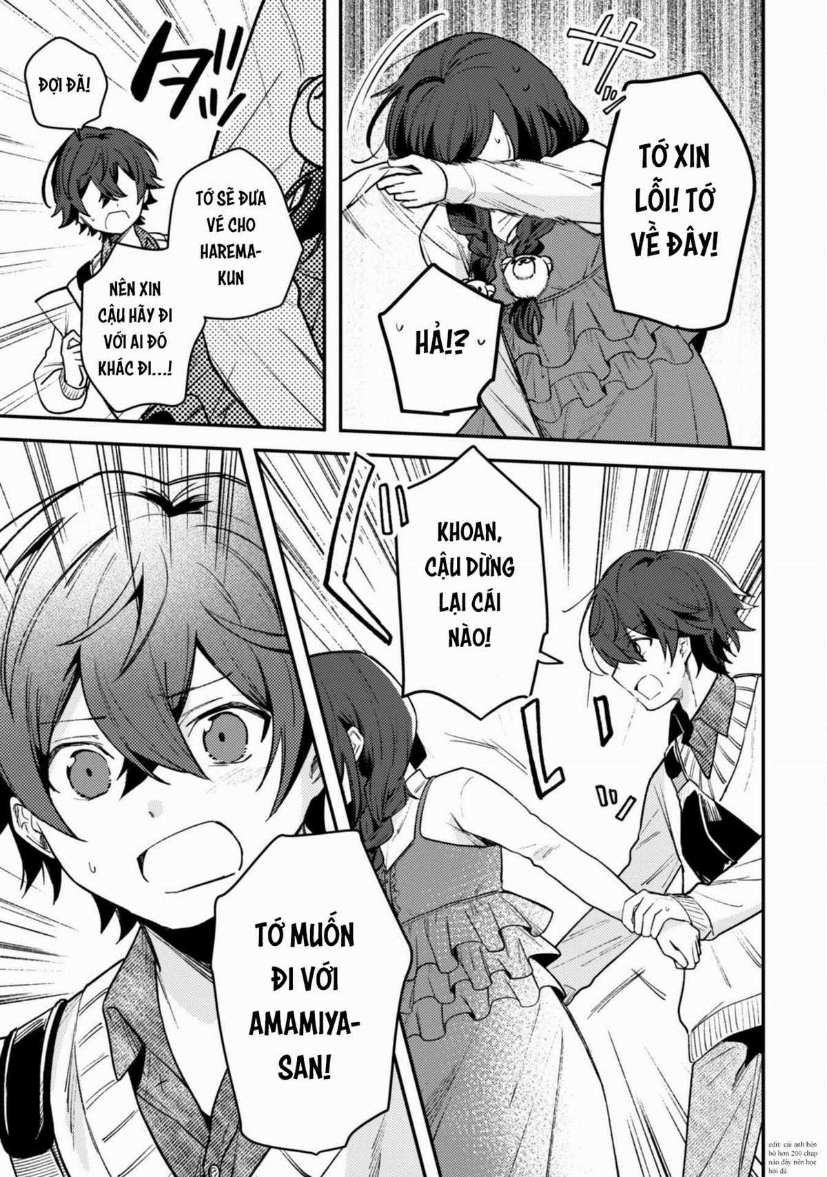 Người “dễ thương” nhất thế giới là Amamiya, đứng thứ hai là tôi. Chapter 3 trang 17