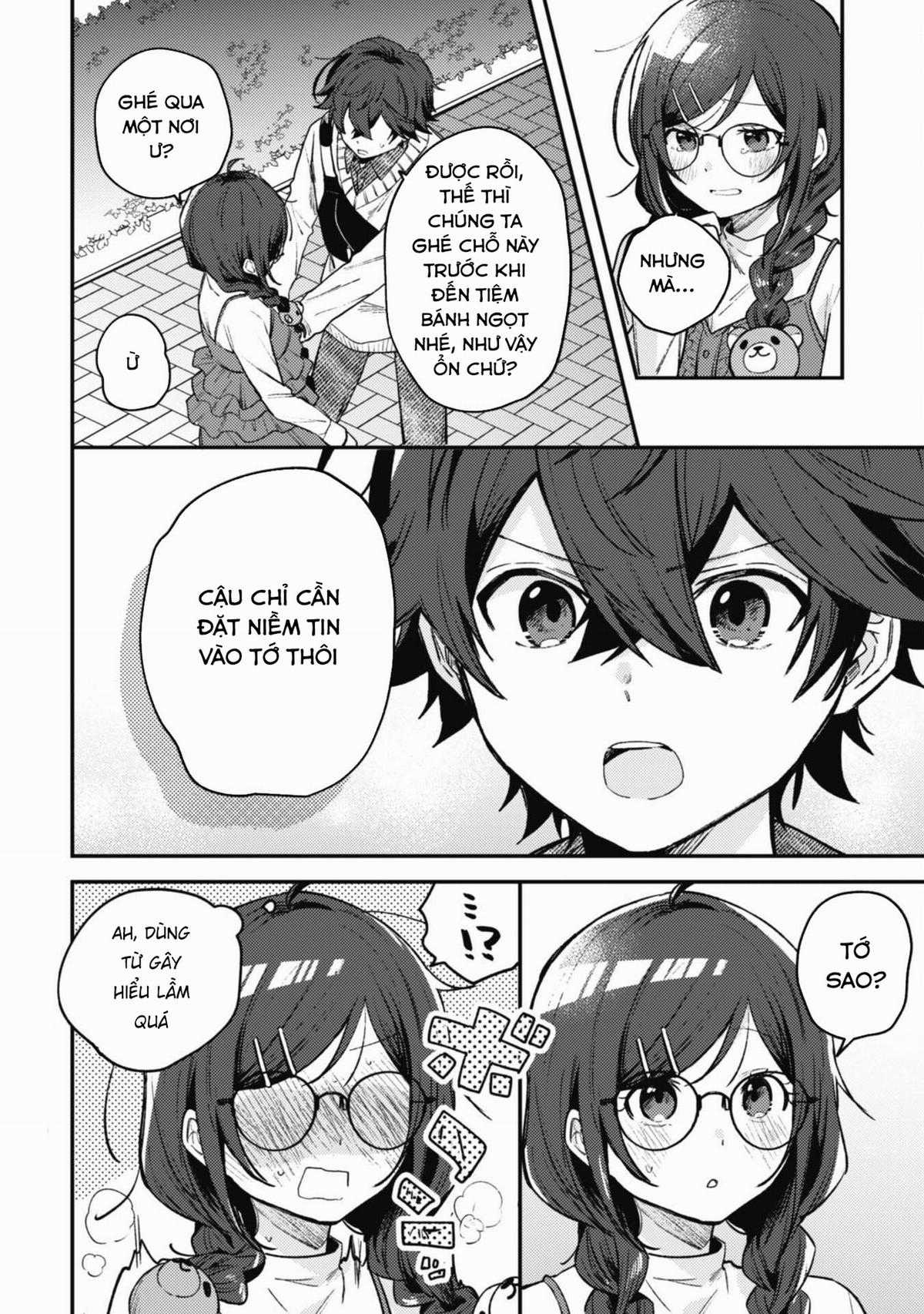 Người “dễ thương” nhất thế giới là Amamiya, đứng thứ hai là tôi. Chapter 3 trang 18