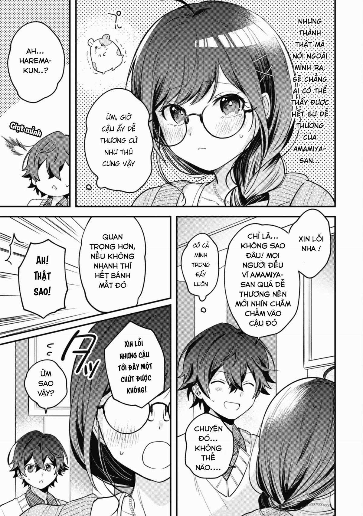 Người “dễ thương” nhất thế giới là Amamiya, đứng thứ hai là tôi. Chapter 4 trang 12