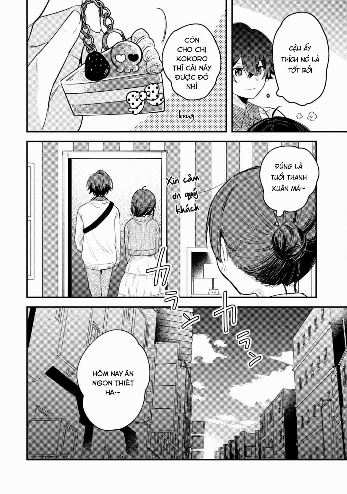 Người “dễ thương” nhất thế giới là Amamiya, đứng thứ hai là tôi. Chapter 4 trang 21