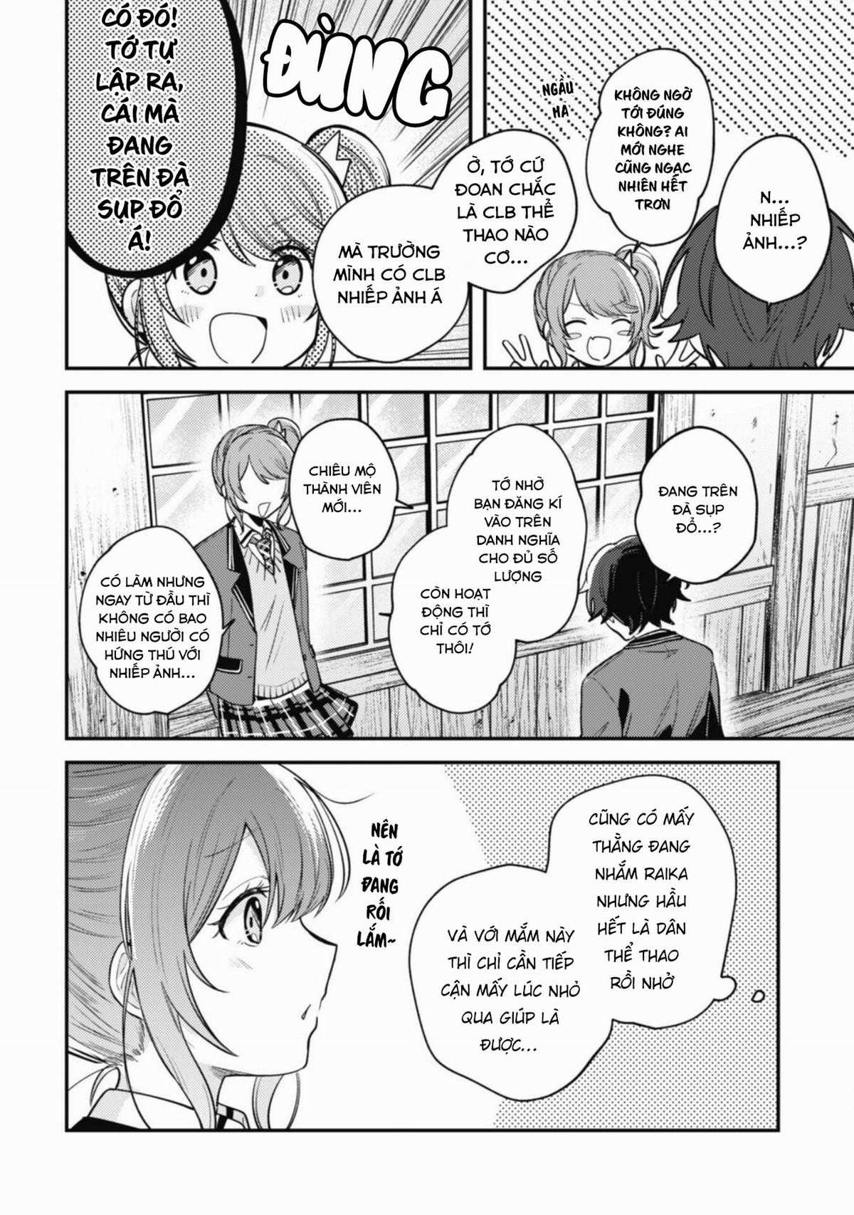 Người “dễ thương” nhất thế giới là Amamiya, đứng thứ hai là tôi. Chapter 6 trang 15