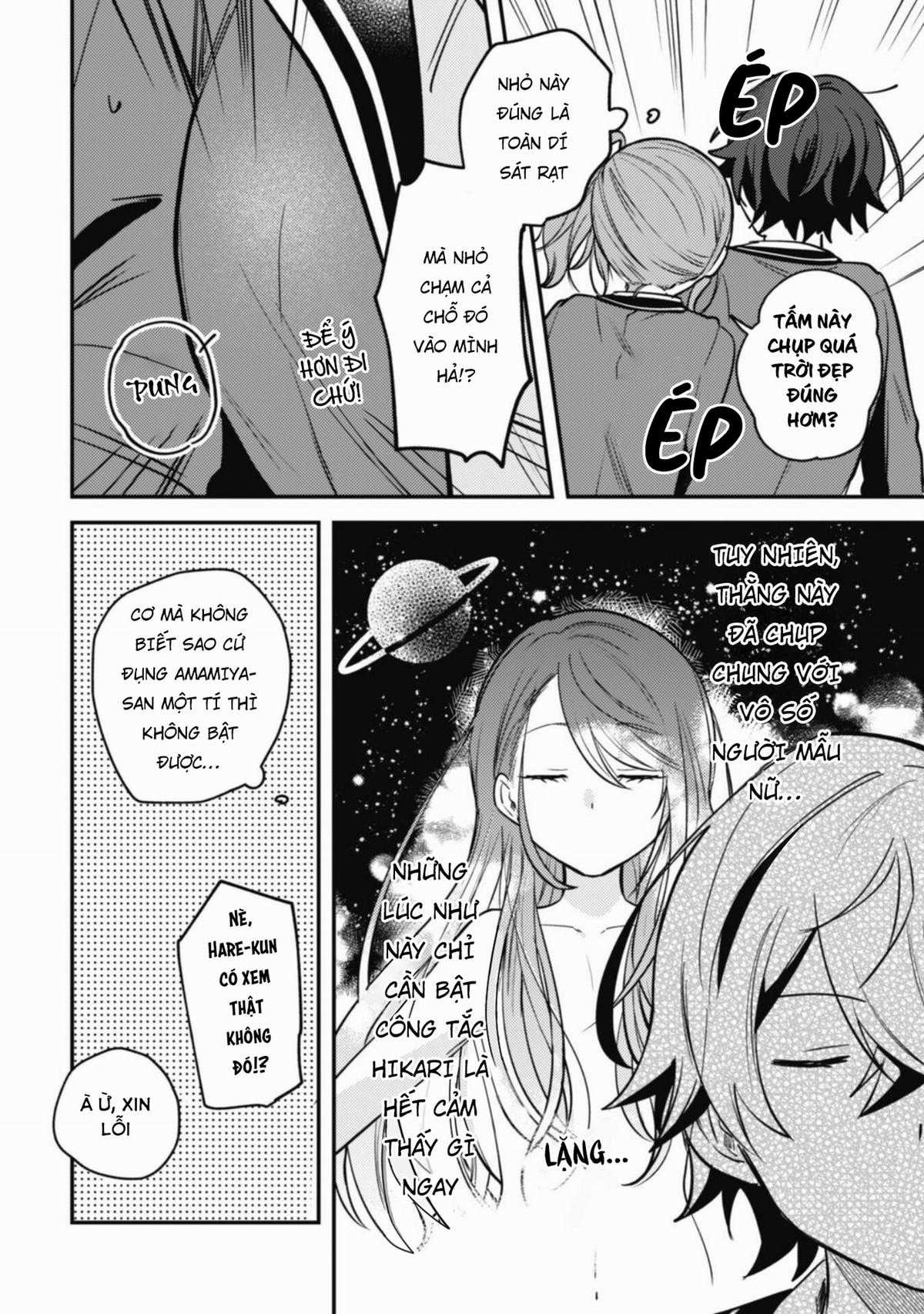 Người “dễ thương” nhất thế giới là Amamiya, đứng thứ hai là tôi. Chapter 6 trang 17
