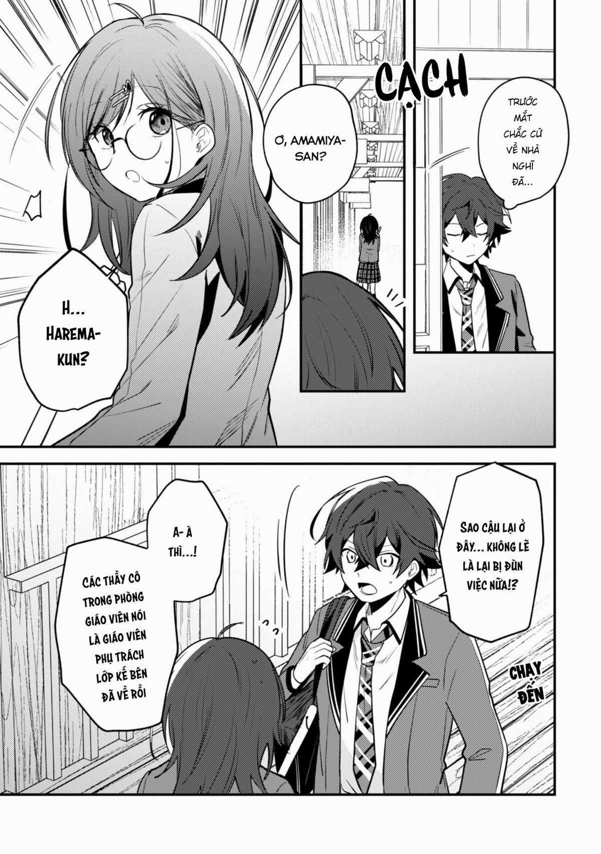 Người “dễ thương” nhất thế giới là Amamiya, đứng thứ hai là tôi. Chapter 7 trang 10