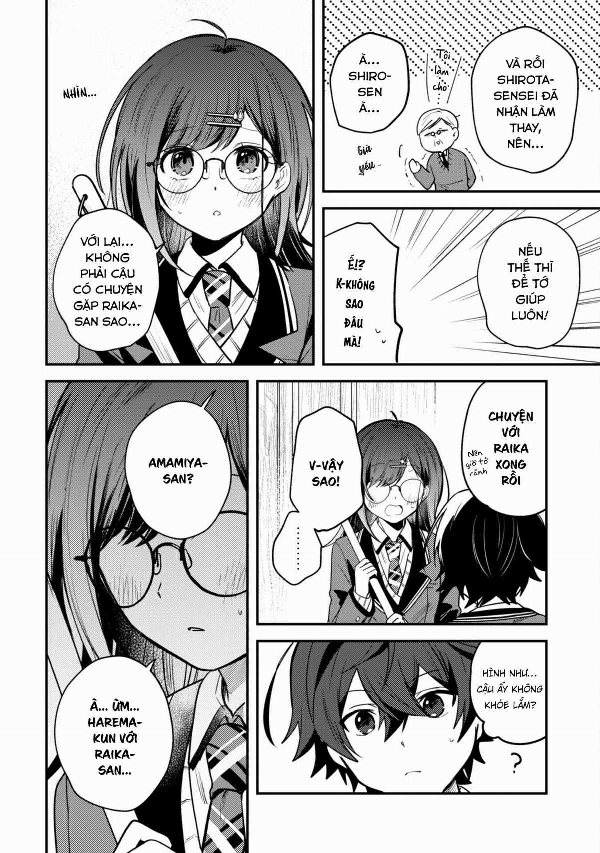 Người “dễ thương” nhất thế giới là Amamiya, đứng thứ hai là tôi. Chapter 7 trang 11