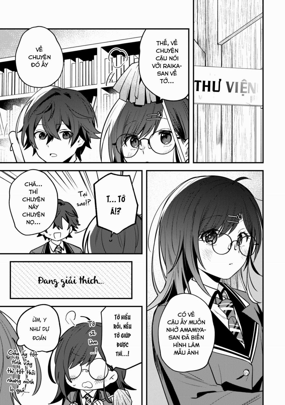 Người “dễ thương” nhất thế giới là Amamiya, đứng thứ hai là tôi. Chapter 7 trang 16