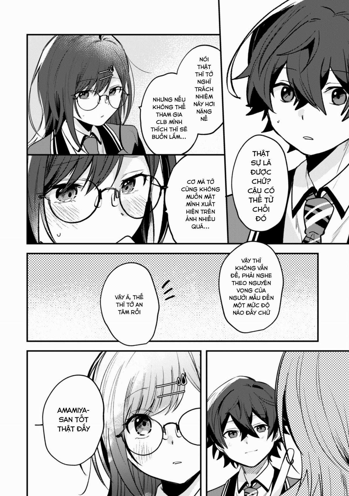 Người “dễ thương” nhất thế giới là Amamiya, đứng thứ hai là tôi. Chapter 7 trang 17