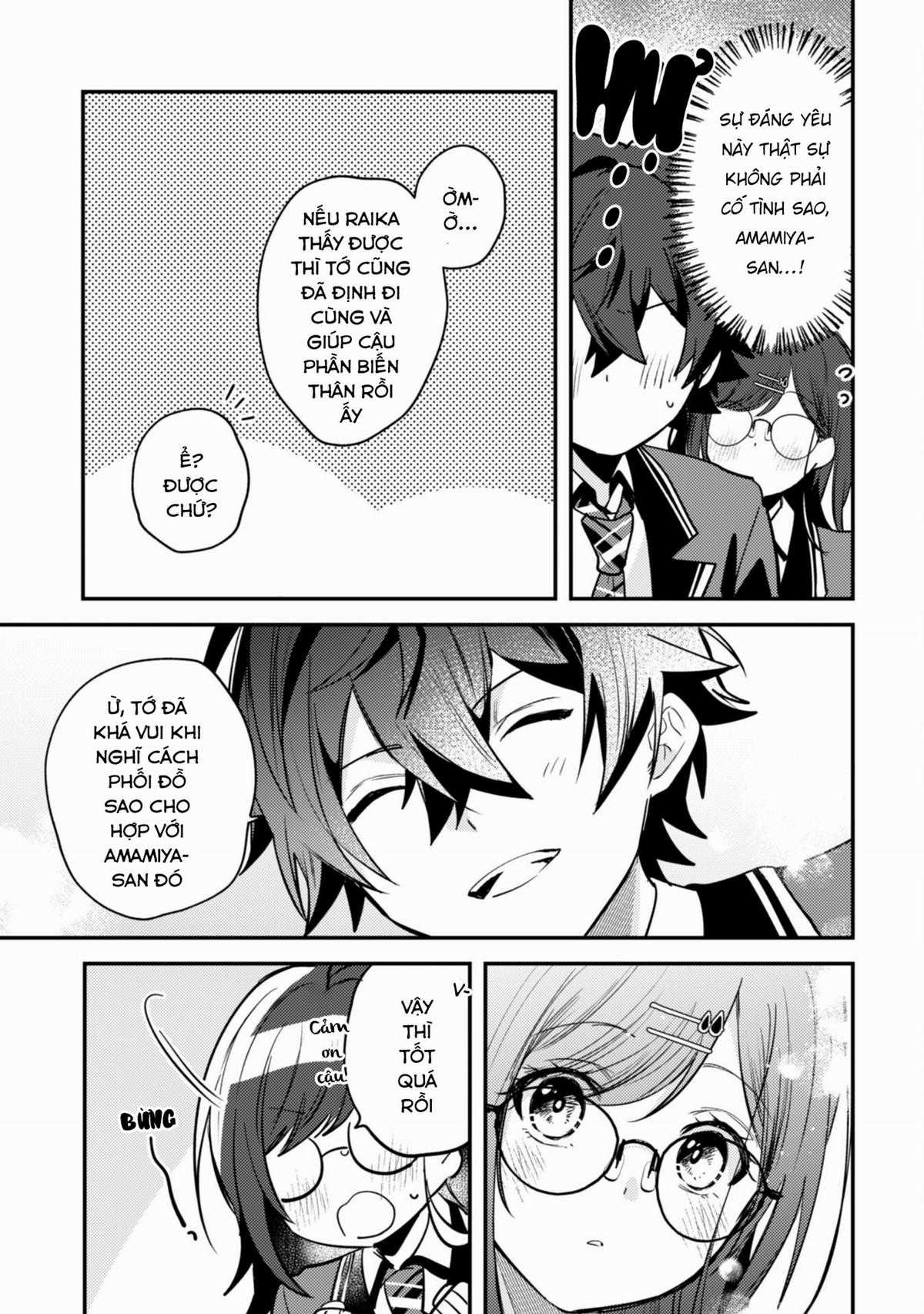 Người “dễ thương” nhất thế giới là Amamiya, đứng thứ hai là tôi. Chapter 7 trang 20