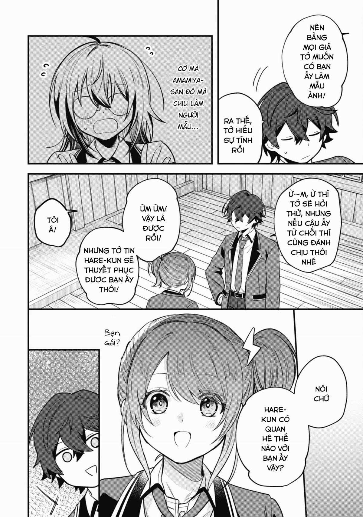 Người “dễ thương” nhất thế giới là Amamiya, đứng thứ hai là tôi. Chapter 7 trang 7