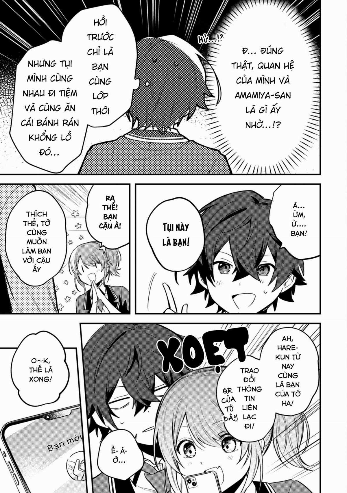 Người “dễ thương” nhất thế giới là Amamiya, đứng thứ hai là tôi. Chapter 7 trang 8