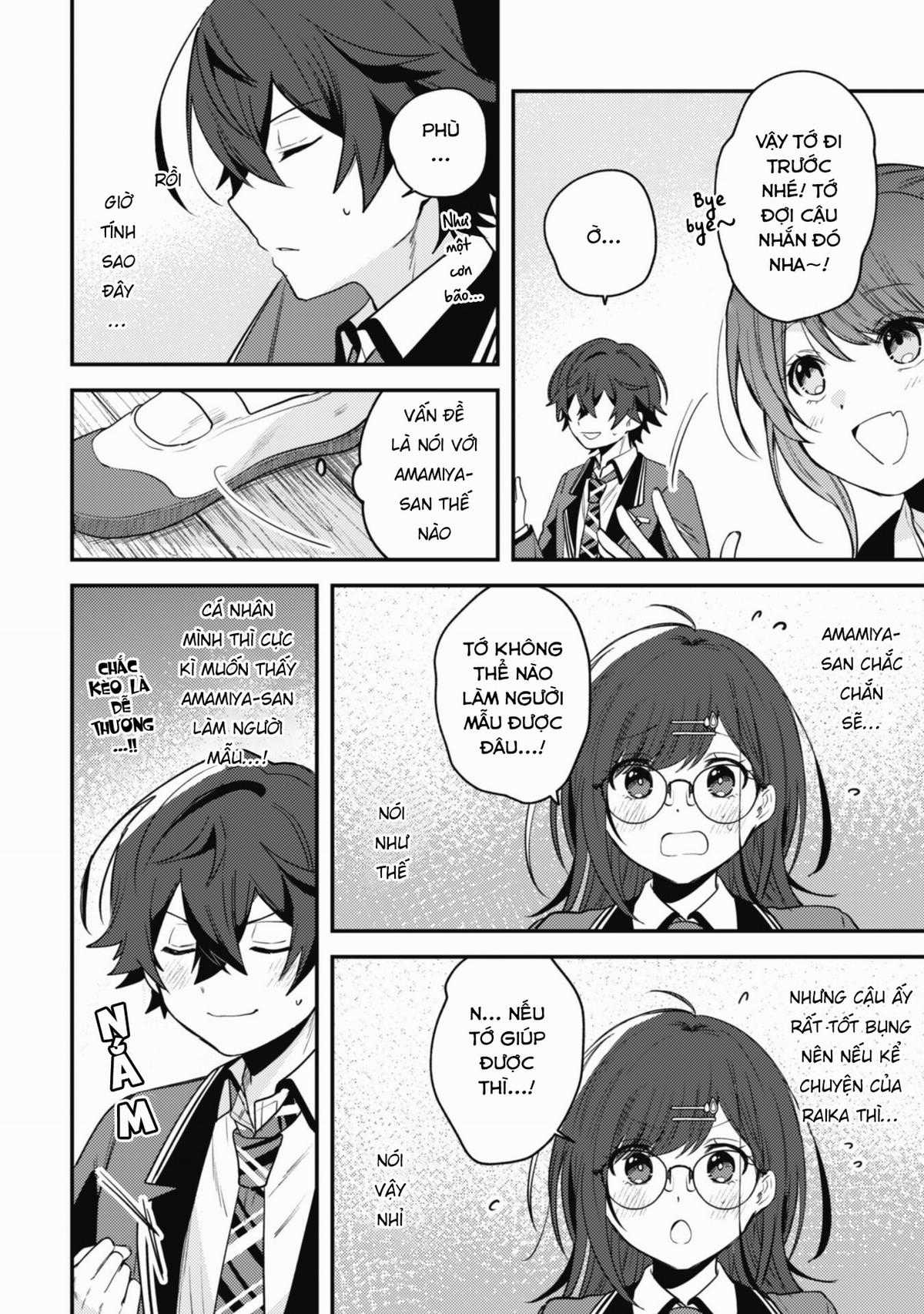 Người “dễ thương” nhất thế giới là Amamiya, đứng thứ hai là tôi. Chapter 7 trang 9