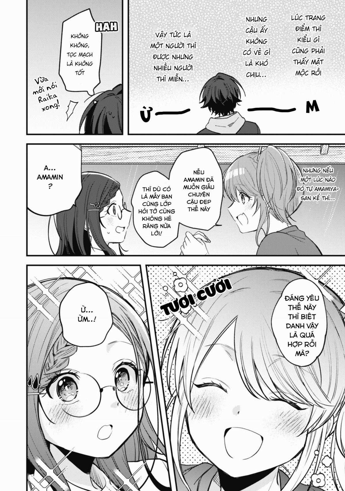 Người “dễ thương” nhất thế giới là Amamiya, đứng thứ hai là tôi. Chapter 8 trang 11