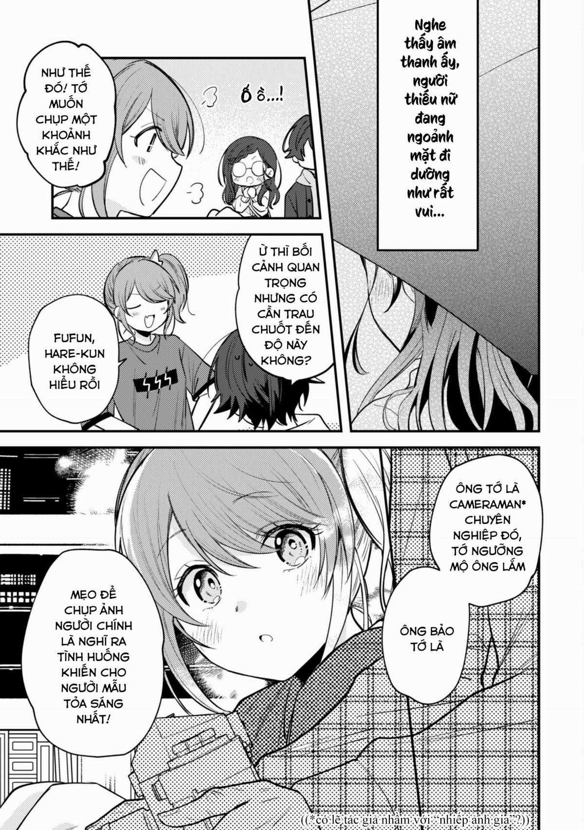 Người “dễ thương” nhất thế giới là Amamiya, đứng thứ hai là tôi. Chapter 8 trang 14