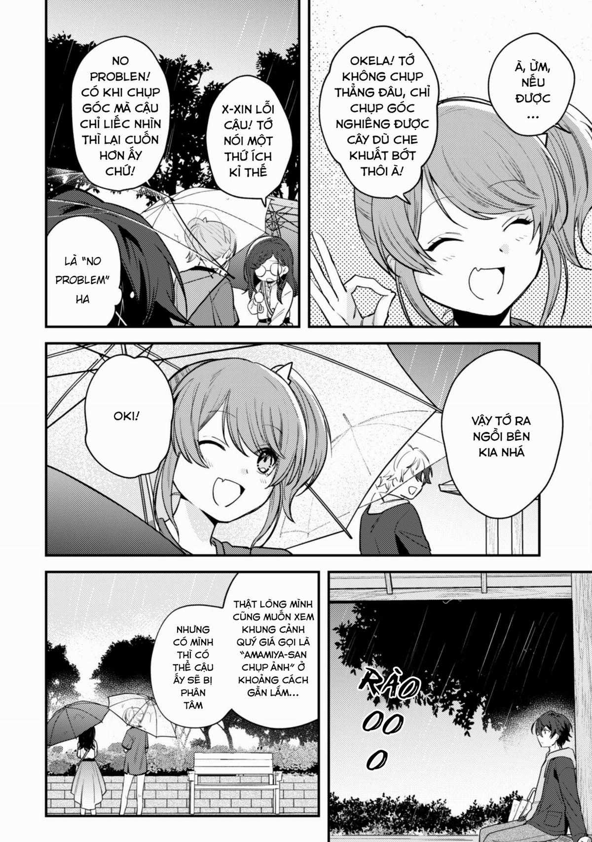 Người “dễ thương” nhất thế giới là Amamiya, đứng thứ hai là tôi. Chapter 8 trang 17
