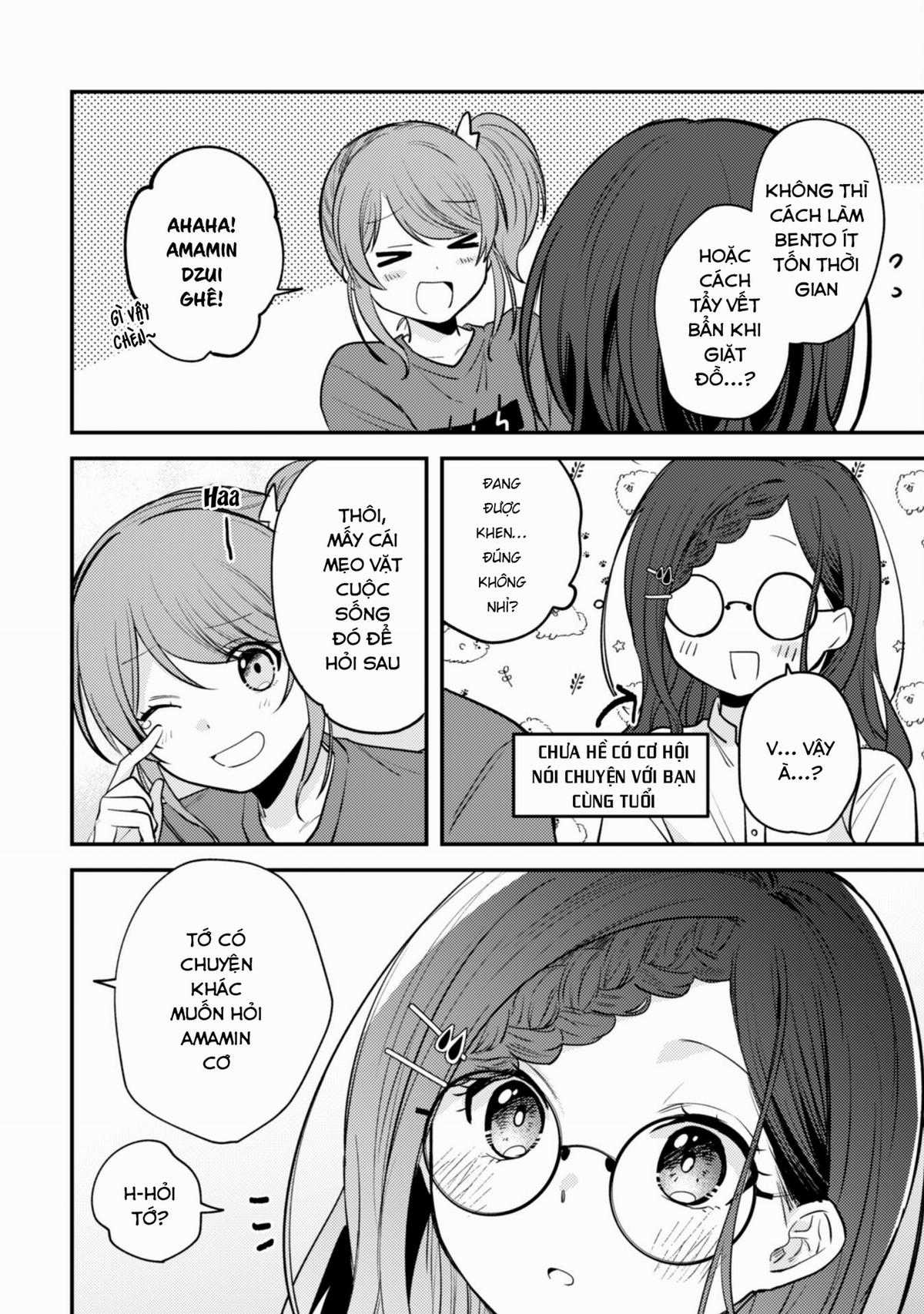 Người “dễ thương” nhất thế giới là Amamiya, đứng thứ hai là tôi. Chapter 8 trang 23