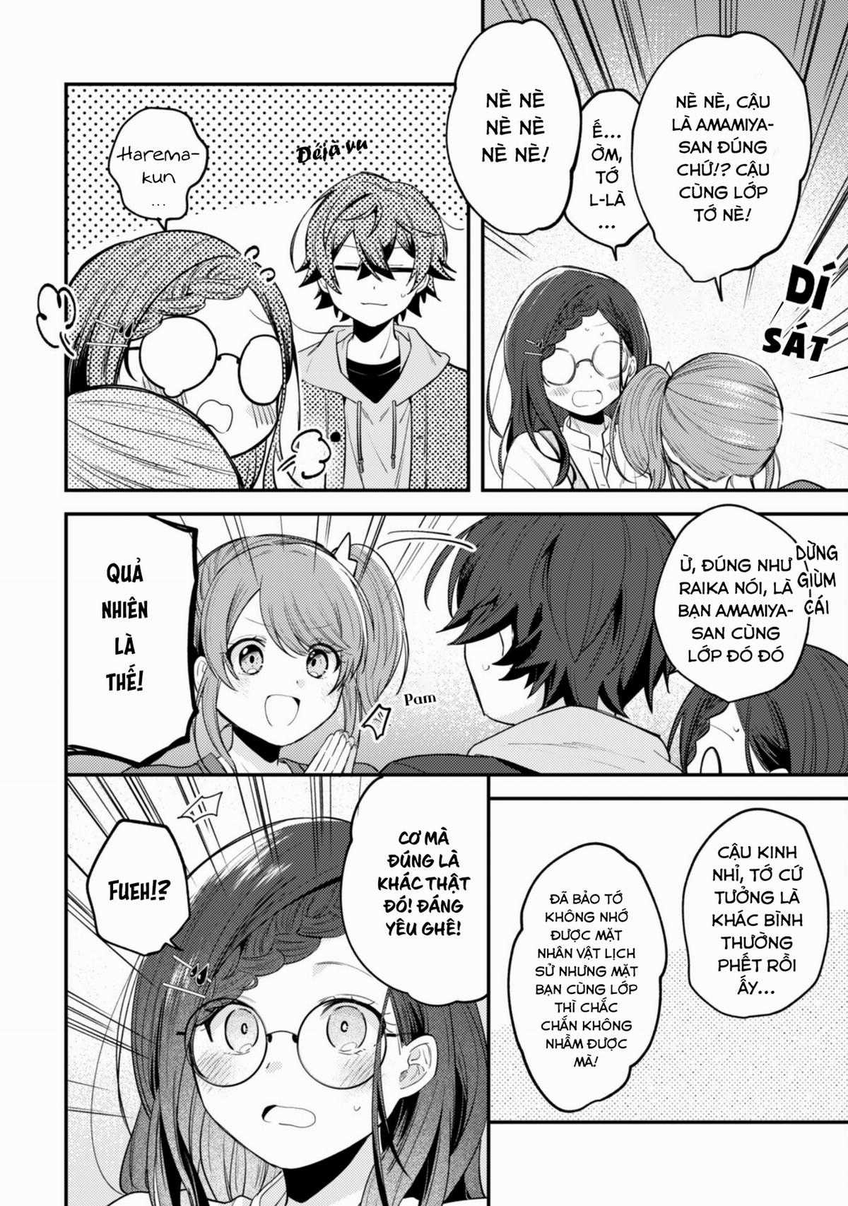 Người “dễ thương” nhất thế giới là Amamiya, đứng thứ hai là tôi. Chapter 8 trang 9