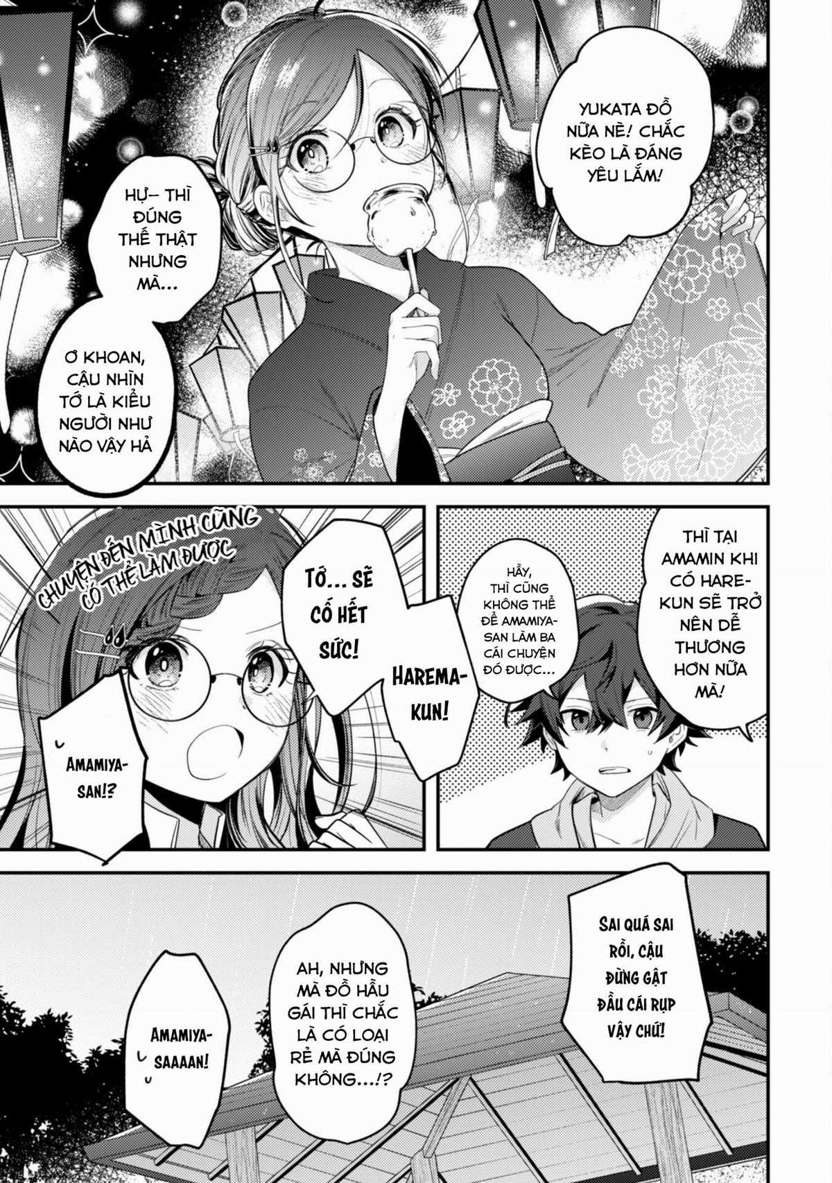 Người “dễ thương” nhất thế giới là Amamiya, đứng thứ hai là tôi. Chapter 9.2 trang 10