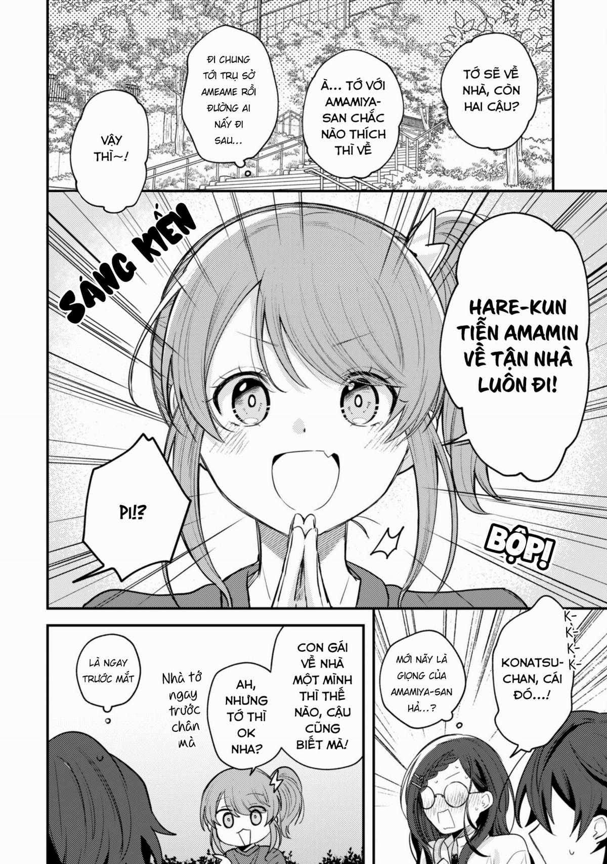 Người “dễ thương” nhất thế giới là Amamiya, đứng thứ hai là tôi. Chapter 9.2 trang 15