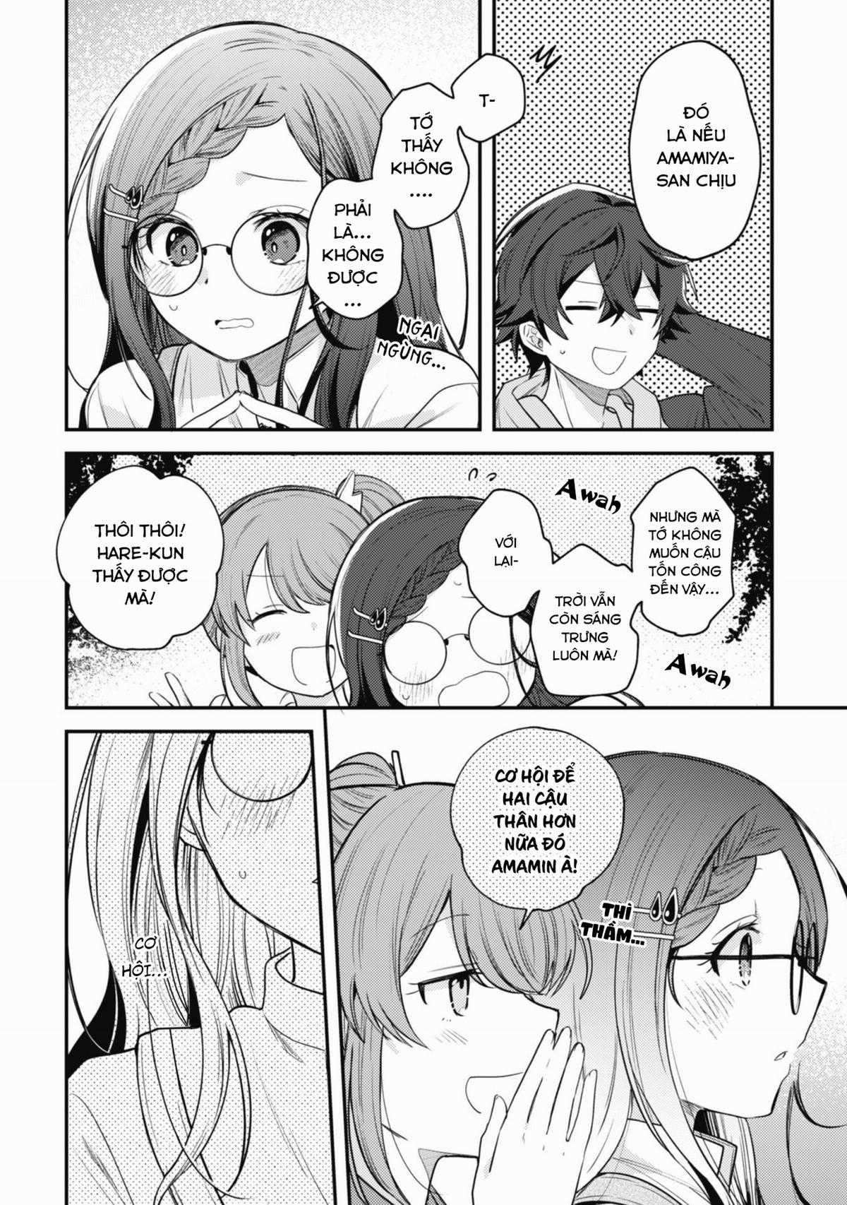 Người “dễ thương” nhất thế giới là Amamiya, đứng thứ hai là tôi. Chapter 9.2 trang 17