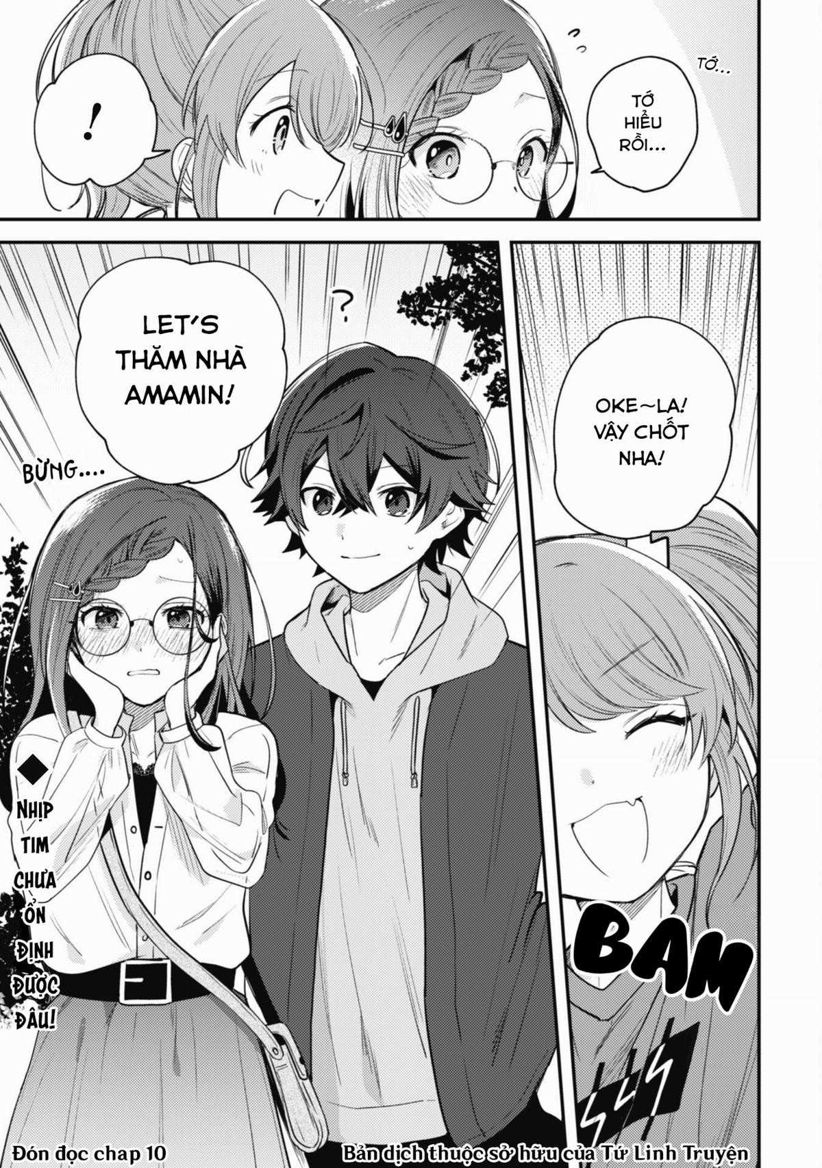 Người “dễ thương” nhất thế giới là Amamiya, đứng thứ hai là tôi. Chapter 9.2 trang 18